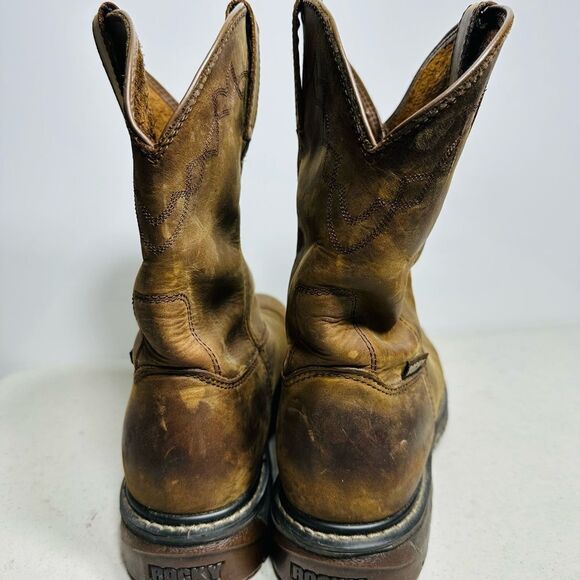 Rocky Original Ride Roper Western Boot Comfort System Men’s 9,5W - Picture 4 of 6